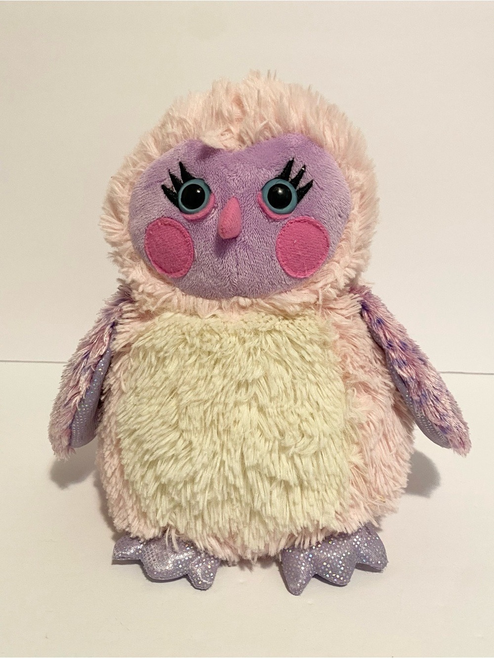 Webkinz Whooo Lala Owl Plush Whoo La La Who Stuffed Animal Toy 9” Purple Pink